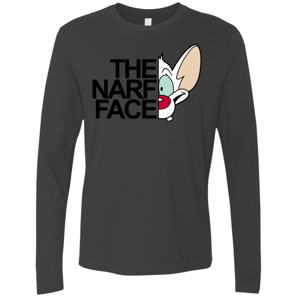 The Narf Face Men's Premium Long Sleeve