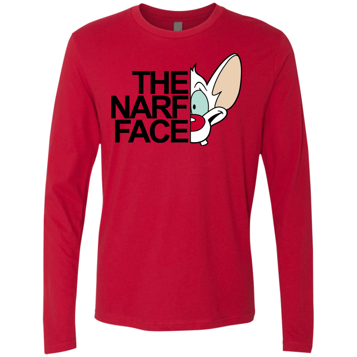 The Narf Face Men's Premium Long Sleeve