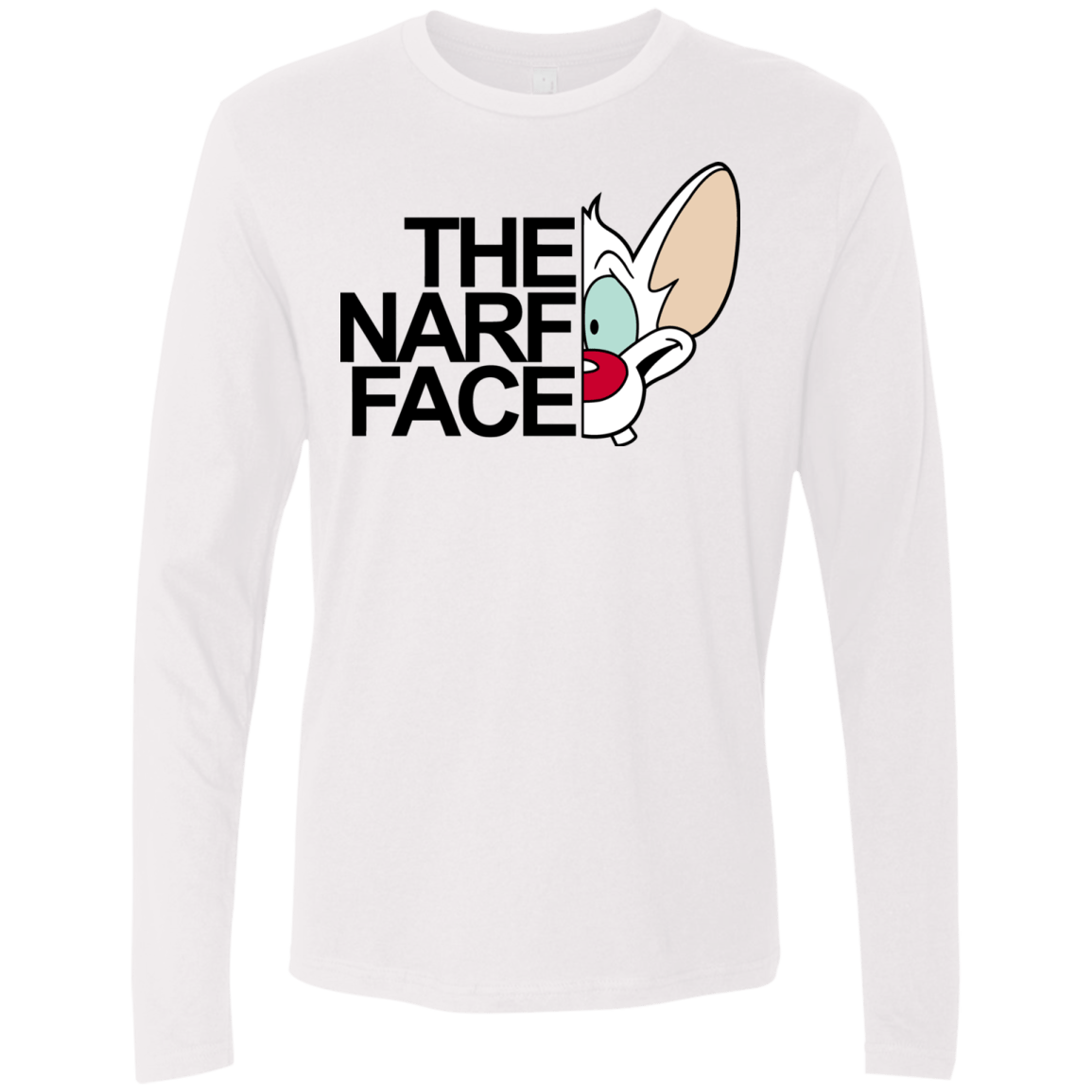 The Narf Face Men's Premium Long Sleeve