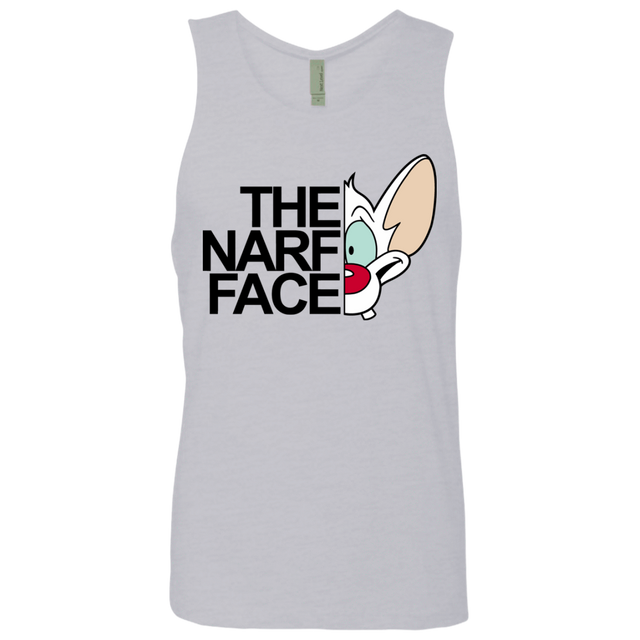 T-Shirts Heather Grey / S The Narf Face Men's Premium Tank Top