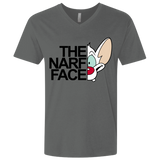 T-Shirts Heavy Metal / X-Small The Narf Face Men's Premium V-Neck