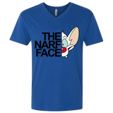T-Shirts Royal / X-Small The Narf Face Men's Premium V-Neck