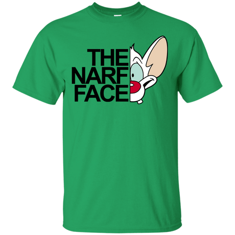 T-Shirts Irish Green / S The Narf Face T-Shirt