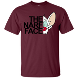 T-Shirts Maroon / S The Narf Face T-Shirt