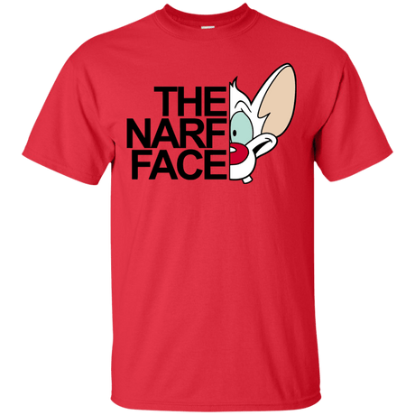 T-Shirts Red / S The Narf Face T-Shirt