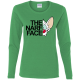 T-Shirts Irish Green / S The Narf Face Women's Long Sleeve T-Shirt
