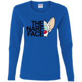 T-Shirts Royal / S The Narf Face Women's Long Sleeve T-Shirt