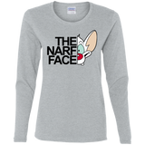 T-Shirts Sport Grey / S The Narf Face Women's Long Sleeve T-Shirt