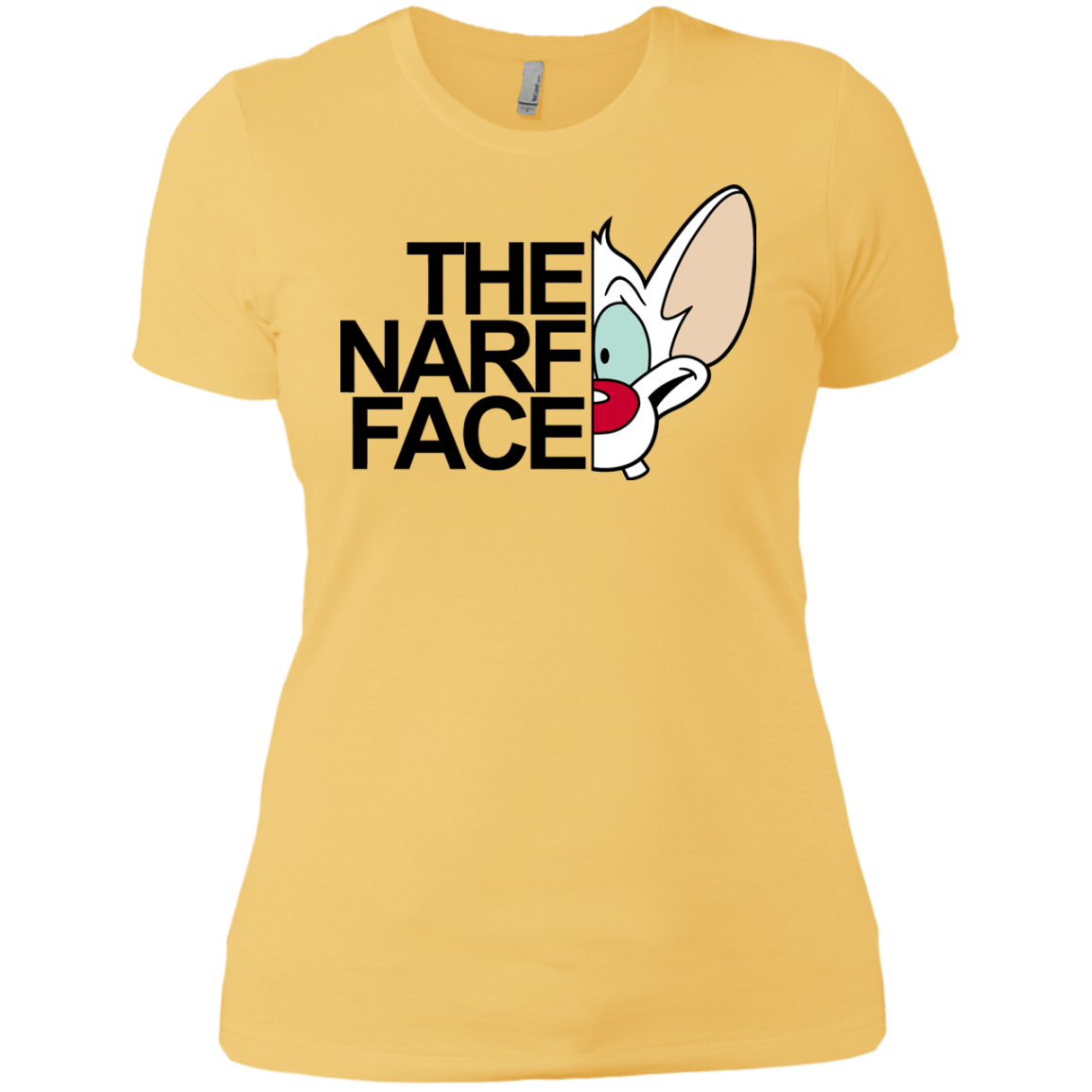 T-Shirts Banana Cream/ / X-Small The Narf Face Women's Premium T-Shirt