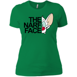 T-Shirts Kelly Green / X-Small The Narf Face Women's Premium T-Shirt