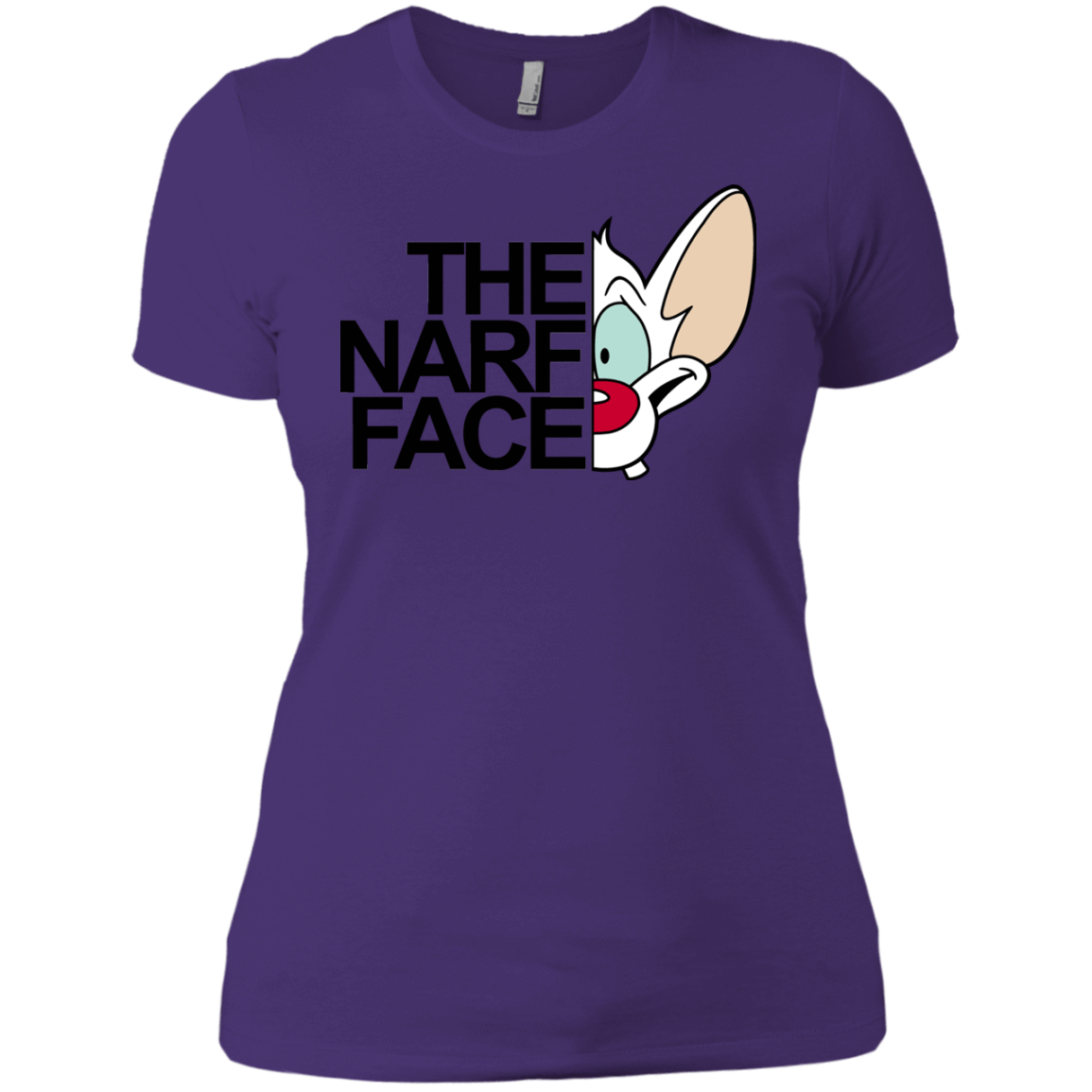 T-Shirts Purple Rush/ / X-Small The Narf Face Women's Premium T-Shirt