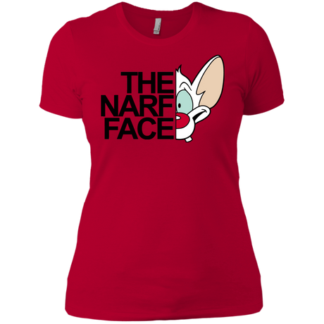 T-Shirts Red / X-Small The Narf Face Women's Premium T-Shirt