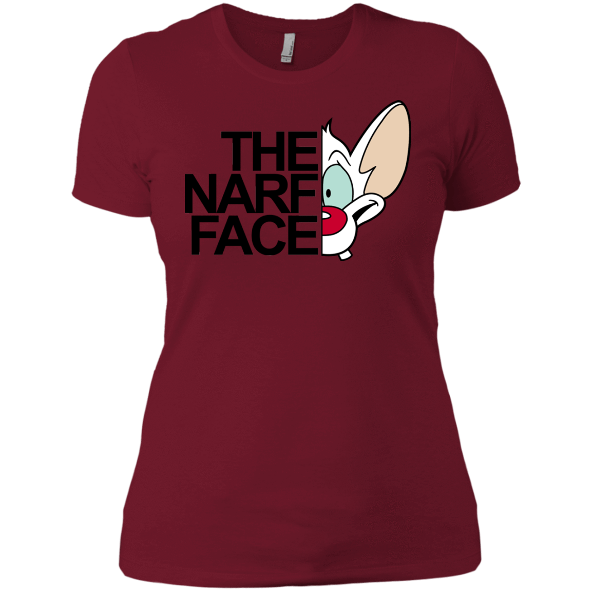 T-Shirts Scarlet / X-Small The Narf Face Women's Premium T-Shirt