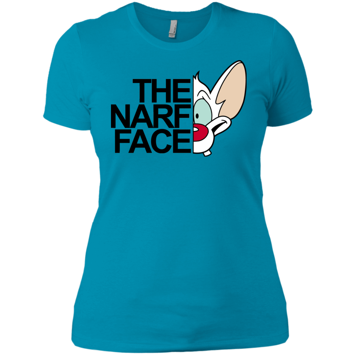 T-Shirts Turquoise / X-Small The Narf Face Women's Premium T-Shirt
