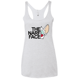 The Narf Face Women's Triblend Racerback Tank