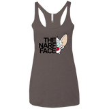 The Narf Face Women's Triblend Racerback Tank