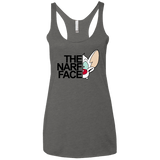 The Narf Face Women's Triblend Racerback Tank