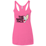 The Narf Face Women's Triblend Racerback Tank