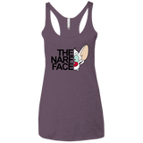 The Narf Face Women's Triblend Racerback Tank