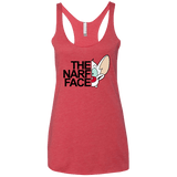 The Narf Face Women's Triblend Racerback Tank