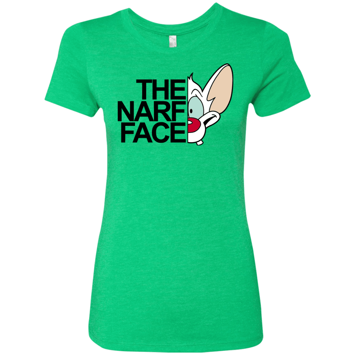 T-Shirts Envy / S The Narf Face Women's Triblend T-Shirt