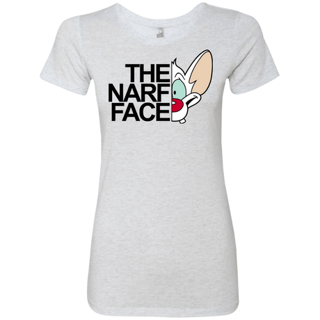 T-Shirts Heather White / S The Narf Face Women's Triblend T-Shirt