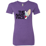 T-Shirts Purple Rush / S The Narf Face Women's Triblend T-Shirt