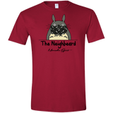 T-Shirts Cardinal Red / S The Neighbeard Men's Semi-Fitted Softstyle