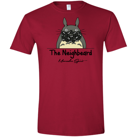 T-Shirts Cardinal Red / S The Neighbeard Men's Semi-Fitted Softstyle