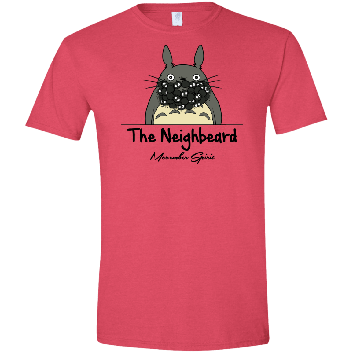 T-Shirts Heather Red / S The Neighbeard Men's Semi-Fitted Softstyle