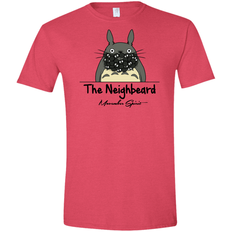 T-Shirts Heather Red / S The Neighbeard Men's Semi-Fitted Softstyle