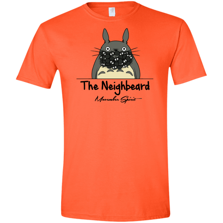 T-Shirts Orange / S The Neighbeard Men's Semi-Fitted Softstyle