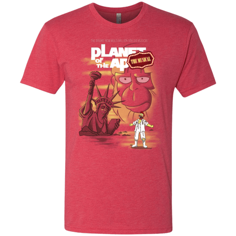 T-Shirts Vintage Red / Small The new multimillion dollar musical Men's Triblend T-Shirt