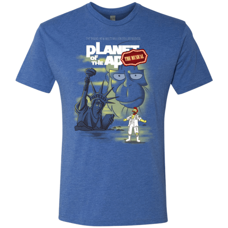 T-Shirts Vintage Royal / Small The new multimillion dollar musical Men's Triblend T-Shirt