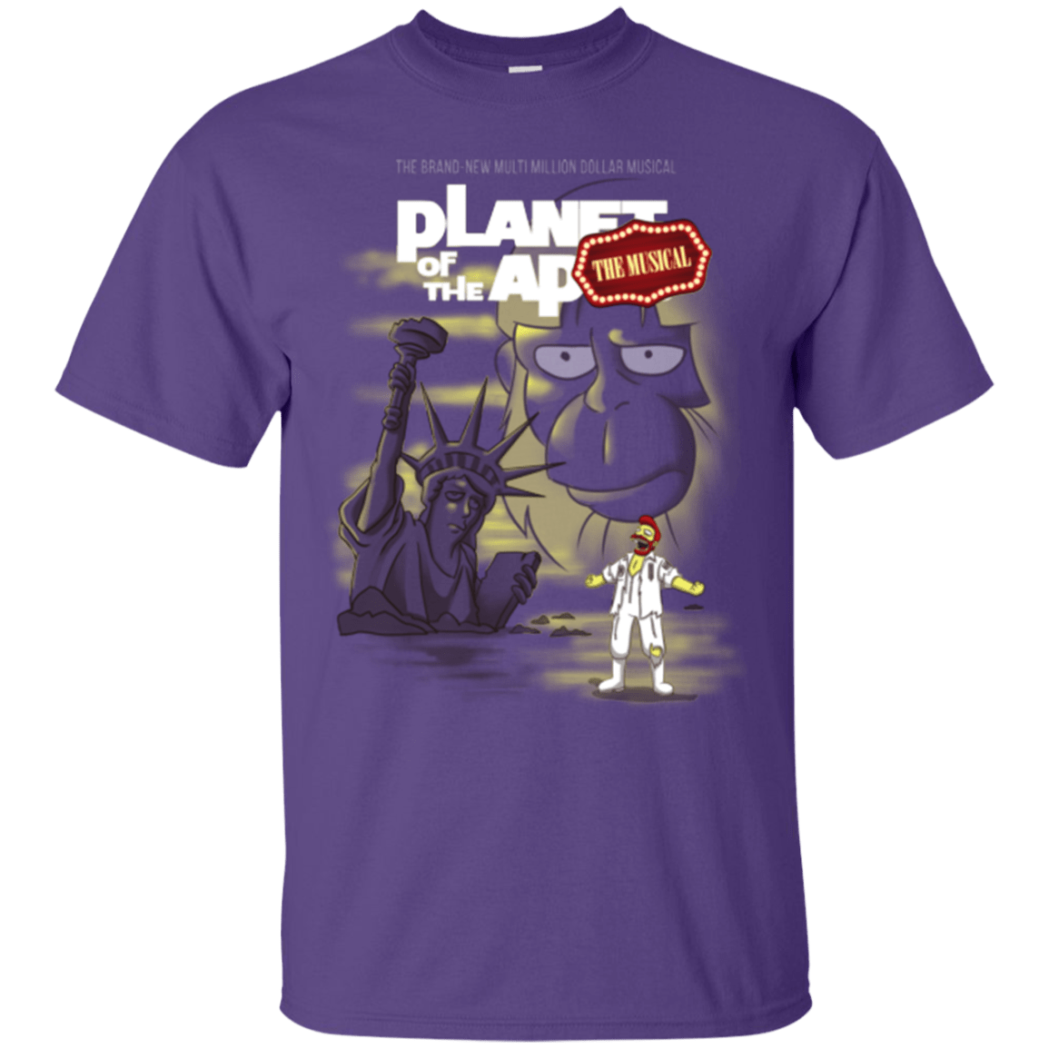 T-Shirts Purple / Small The new multimillion dollar musical T-Shirt