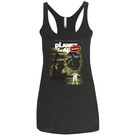 T-Shirts Vintage Black / X-Small The new multimillion dollar musical Women's Triblend Racerback Tank