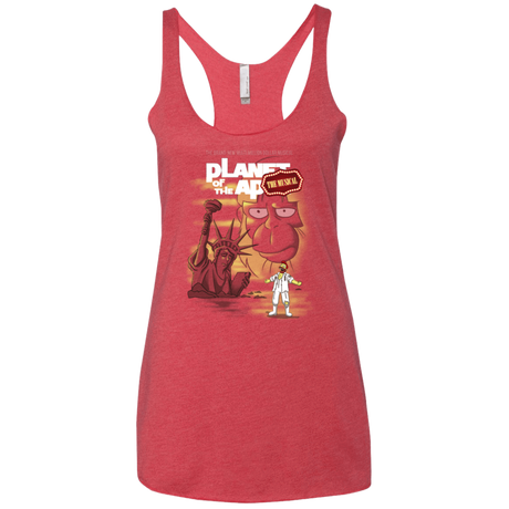 T-Shirts Vintage Red / X-Small The new multimillion dollar musical Women's Triblend Racerback Tank