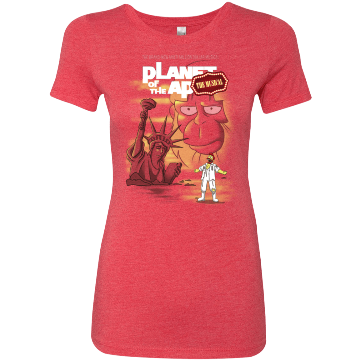 T-Shirts Vintage Red / Small The new multimillion dollar musical Women's Triblend T-Shirt