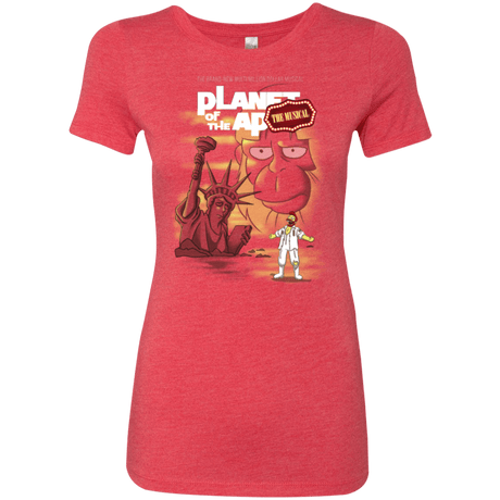 T-Shirts Vintage Red / Small The new multimillion dollar musical Women's Triblend T-Shirt