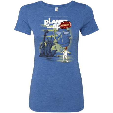 T-Shirts Vintage Royal / Small The new multimillion dollar musical Women's Triblend T-Shirt