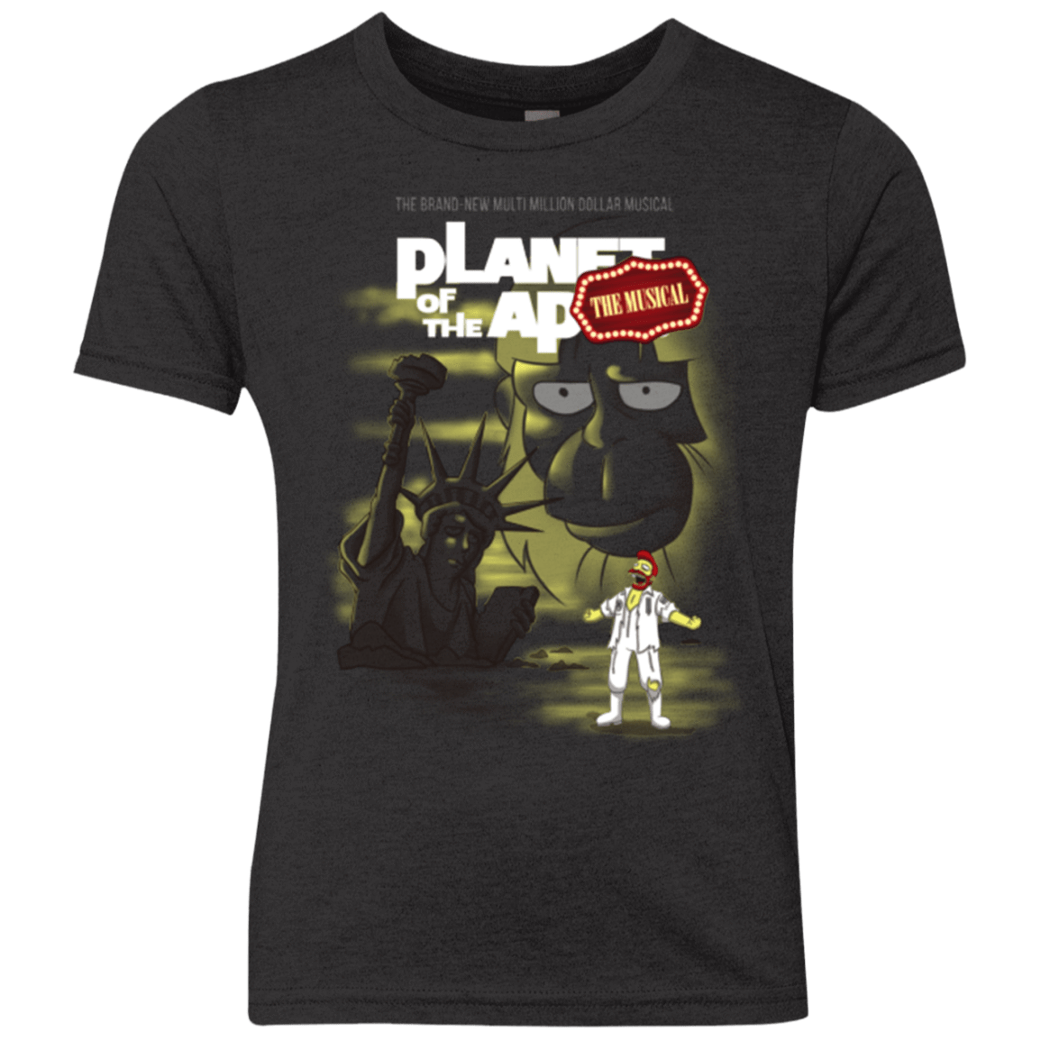 T-Shirts Vintage Black / YXS The new multimillion dollar musical Youth Triblend T-Shirt