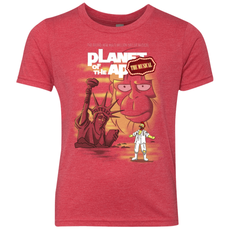 T-Shirts Vintage Red / YXS The new multimillion dollar musical Youth Triblend T-Shirt