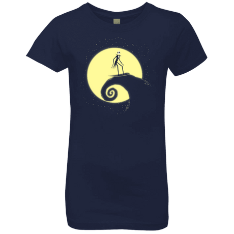 T-Shirts Midnight Navy / YXS The Night Before Surfing Girls Premium T-Shirt