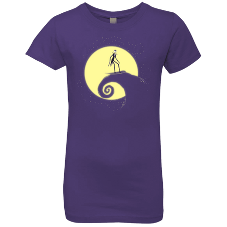 T-Shirts Purple Rush / YXS The Night Before Surfing Girls Premium T-Shirt