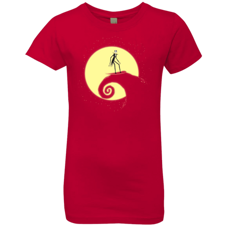 T-Shirts Red / YXS The Night Before Surfing Girls Premium T-Shirt