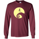 T-Shirts Maroon / S The Night Before Surfing Men's Long Sleeve T-Shirt