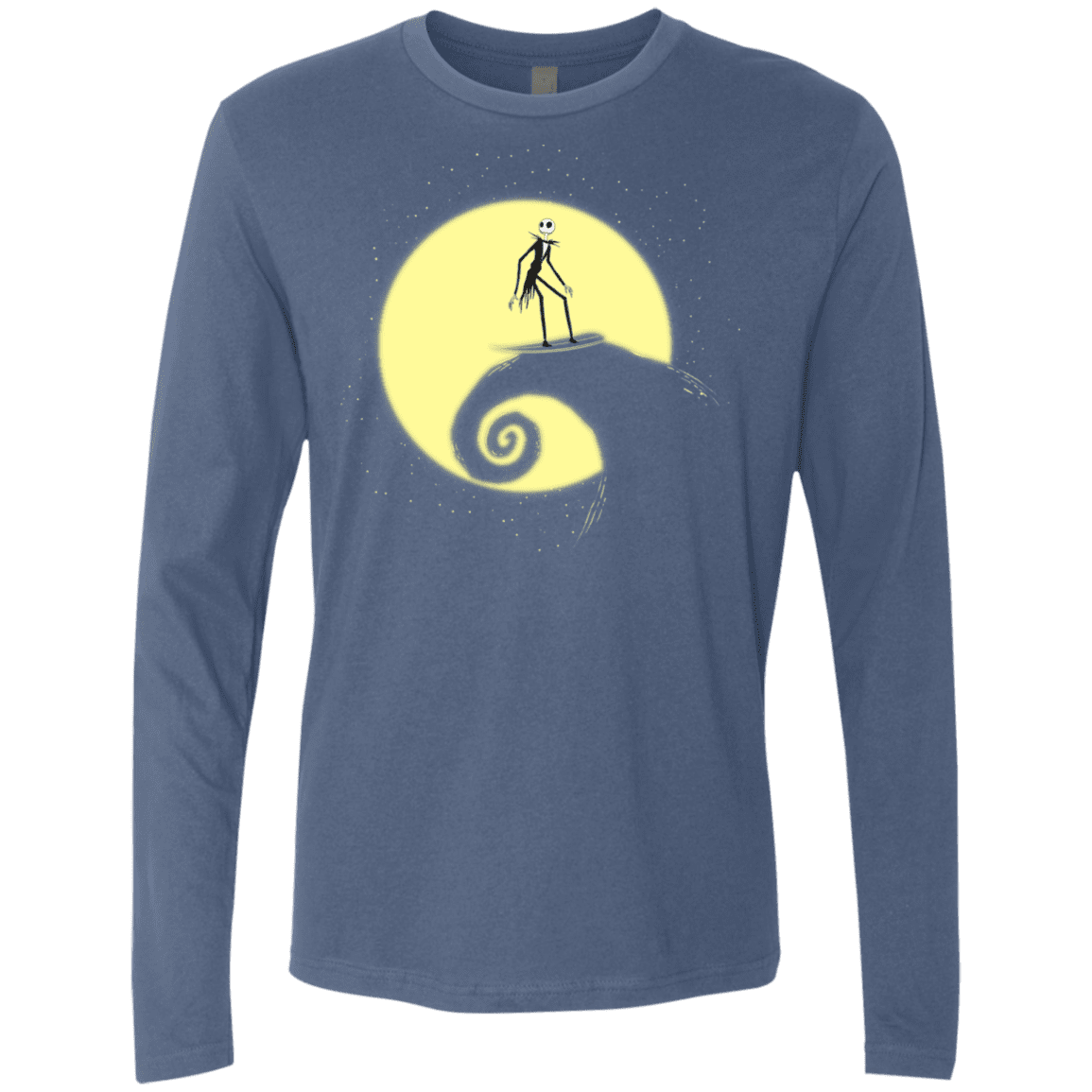 T-Shirts Indigo / S The Night Before Surfing Men's Premium Long Sleeve