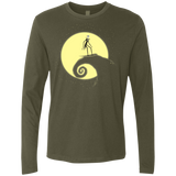 T-Shirts Military Green / S The Night Before Surfing Men's Premium Long Sleeve