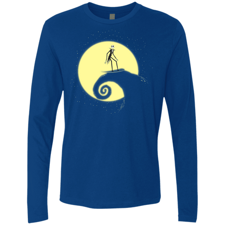 T-Shirts Royal / S The Night Before Surfing Men's Premium Long Sleeve