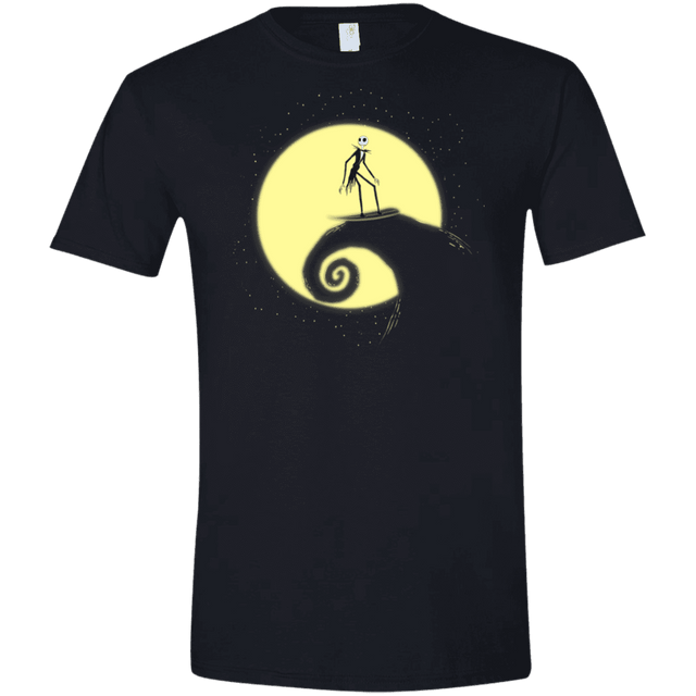 T-Shirts Black / X-Small The Night Before Surfing Men's Semi-Fitted Softstyle